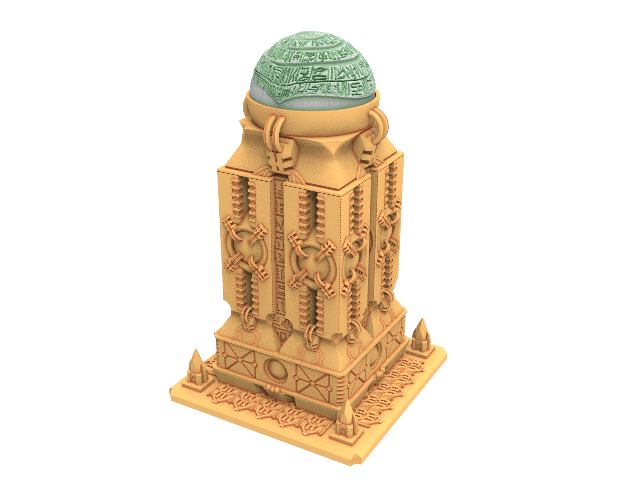 Free 3D Printable Monumental Structures Sample - Perfect for Grimdark Ancient Egypt Futuristic